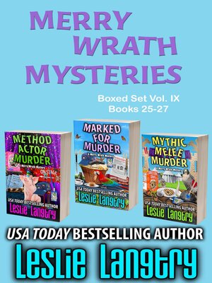 cover image of Merry Wrath Mysteries Boxed Set Volume IX